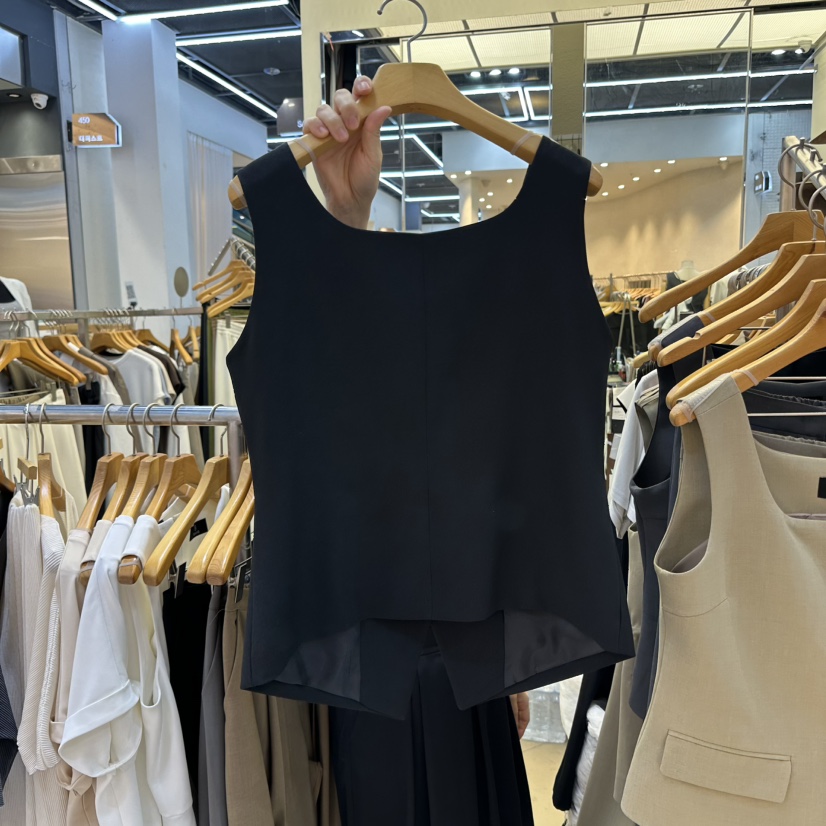 SANS直郵韓國代購㊣女裝新品25春夏時尚推薦熱賣人氣休閑馬甲SANS馬甲