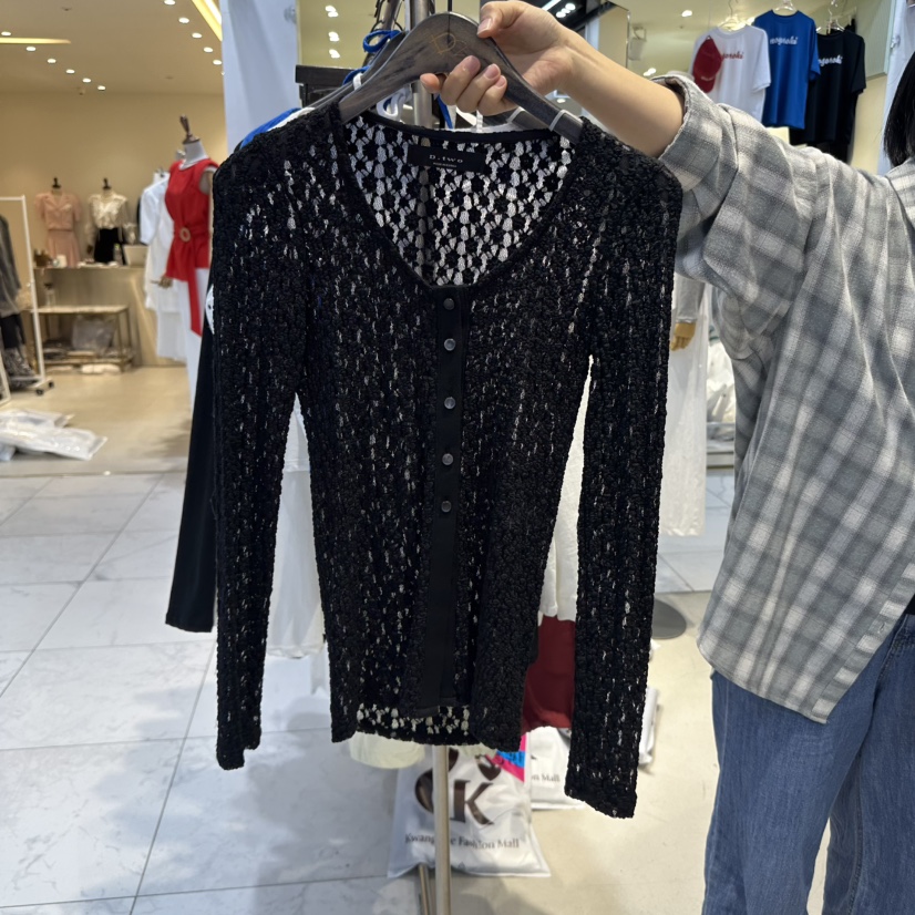 A2/D2韓國㊣直郵東大門代購女裝新品推薦休閑時尚針織衫開衫A2/D2針織衫圖色2