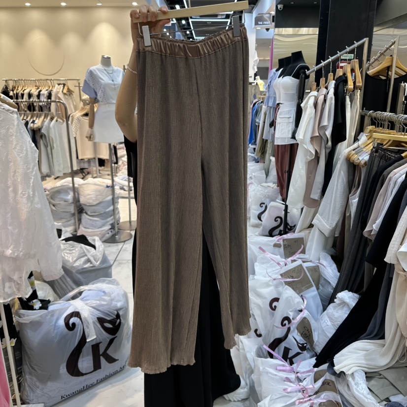 SANS直郵韓國代購㊣女裝新款時尚人氣熱賣25春夏推薦休閑褲SANS休閑褲