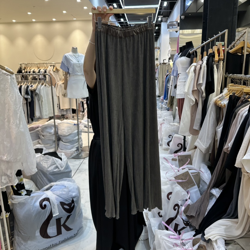 SANS直郵韓國代購㊣女裝新款時尚人氣熱賣25春夏推薦休閑褲SANS休閑褲圖色2