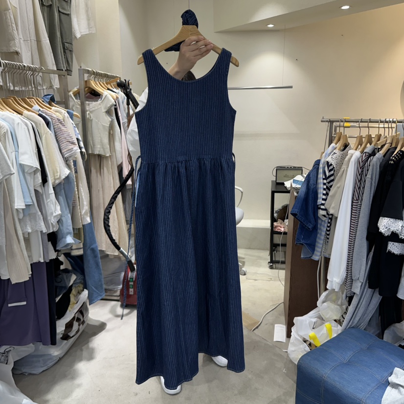 HIPTIQUE直郵韓國代購㊣女裝新品休閑時尚連衣裙含頭飾口袋HIPTIQUE連衣裙
