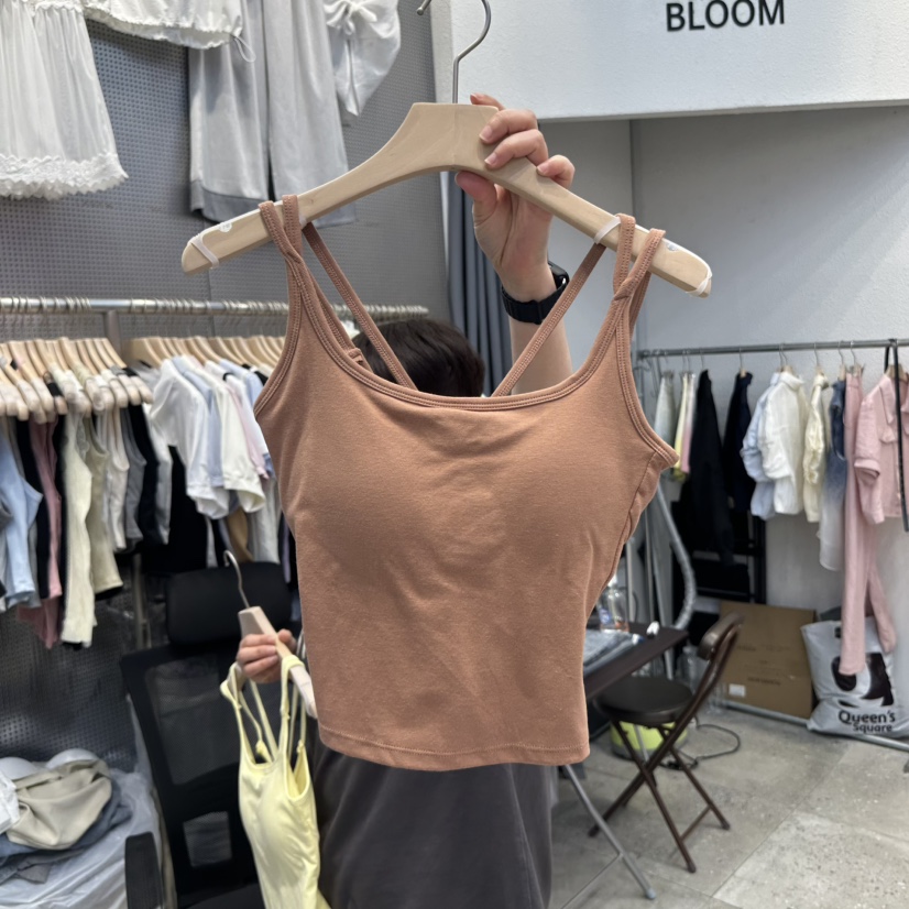 BLOOM韓國㊣直郵東大門代購女裝新品休閑時尚熱賣推薦吊帶背心BLOOM吊帶/背心圖色5