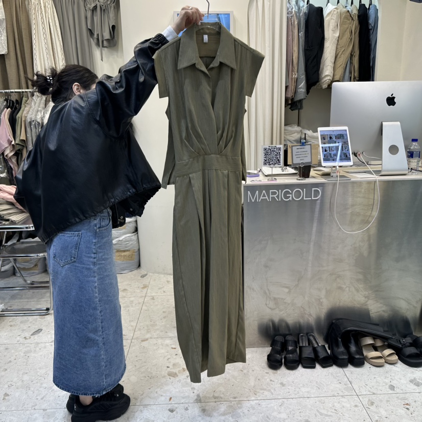 MARIGOLD韓國直郵㊣女裝新品時尚休閑推薦人氣熱賣25春夏連體褲MARIGOLD連體褲