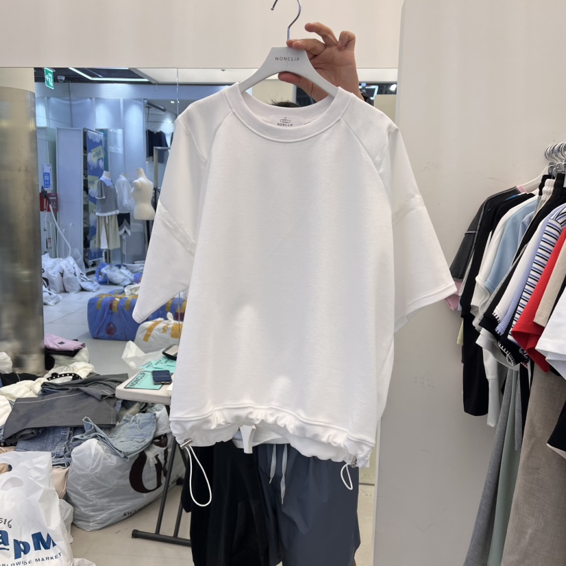 NON CLIP韓國㊣直郵東大門代購女裝新品推薦時尚熱賣人氣T恤NON CLIPT恤圖色2
