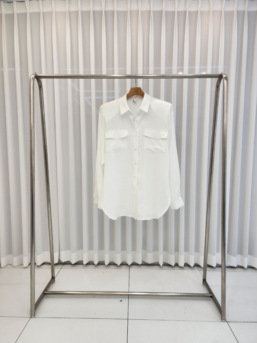 THE FIRST-Q韓國直郵㊣東大門實拍女裝新品休閑襯衫蕾絲衫THE FIRST襯衫/蕾絲衫