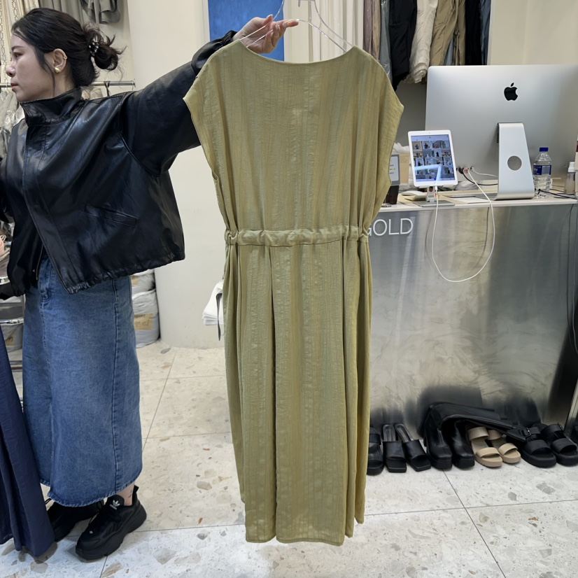MARIGOLD韓國直郵㊣女裝新品時尚推薦休閑25春夏人氣連衣裙MARIGOLD連衣裙