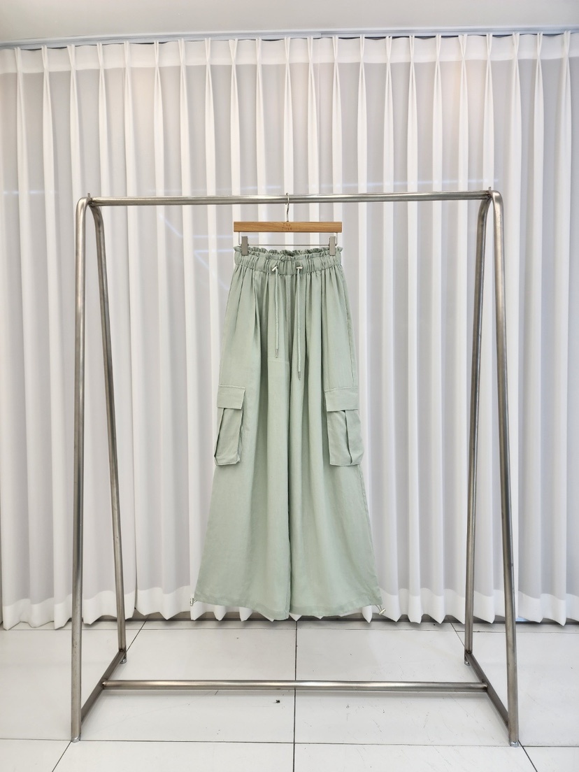 THE FIRST-Q韓國直郵㊣東大門實拍女裝新品25春夏休閑休閑褲THE FIRST休閑褲圖色3