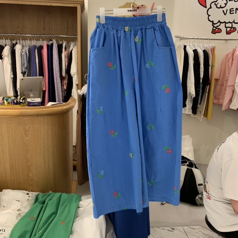 VENTI韓國㊣直郵東大門代購女裝新款推薦人氣熱賣25春夏休閑褲VENTI休閑褲圖色5