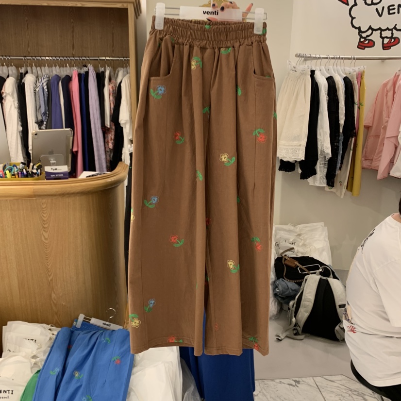 VENTI韓國㊣直郵東大門代購女裝新款推薦人氣熱賣25春夏休閑褲VENTI休閑褲圖色6