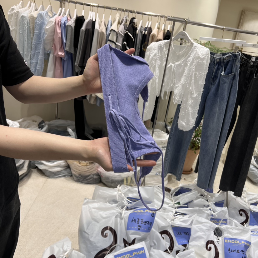 ENDOLPHIN韓國直郵㊣女裝新款人氣熱賣推薦休閑吊帶背心緊身ENDOLPHIN吊帶/背心