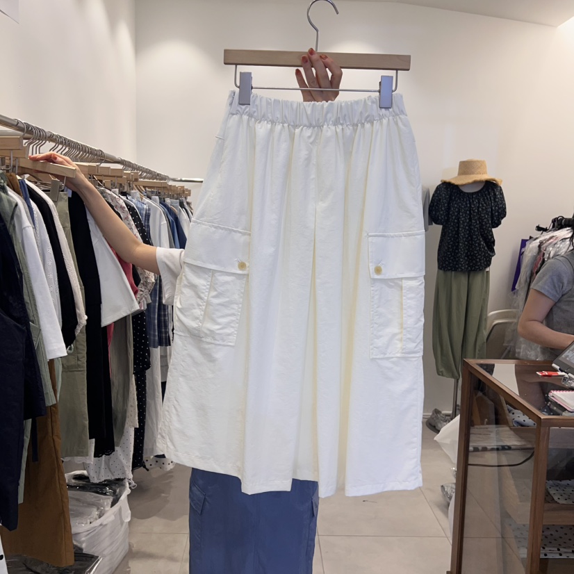 TAN&COMO韓國㊣直郵東大門代購女裝新品時尚半身裙中短裙tan-COMO半身裙/中短裙