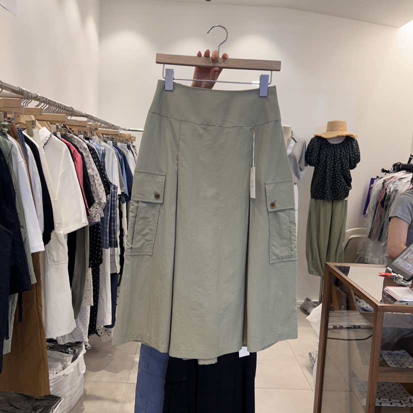 TAN&COMO韓國㊣直郵東大門代購女裝新品時尚半身裙中短裙tan-COMO半身裙/中短裙圖色2