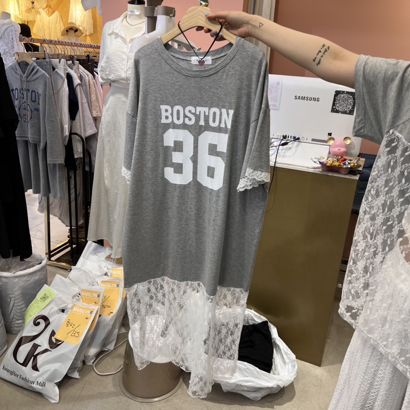MARILYN韓國直郵㊣東大門實拍女裝新品熱賣25春夏時尚連衣裙MARILYN連衣裙圖色2