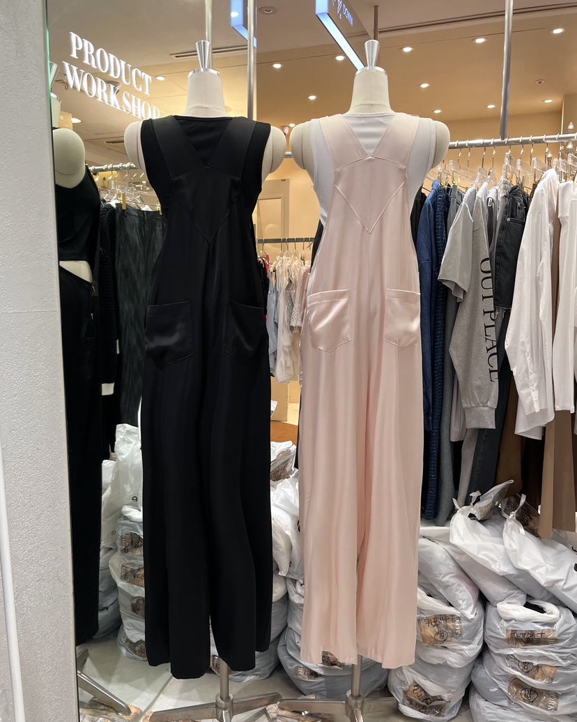 WORK SHOP韓國直郵㊣東大門實拍女裝新款休閑推薦時尚背帶褲Work_shop背帶褲