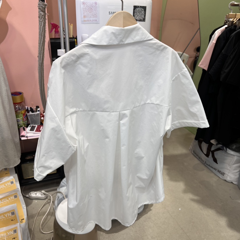 MARILYN韓國㊣直郵東大門代購女裝新品推薦熱賣25春夏襯衫蕾絲衫MARILYN襯衫/蕾絲衫