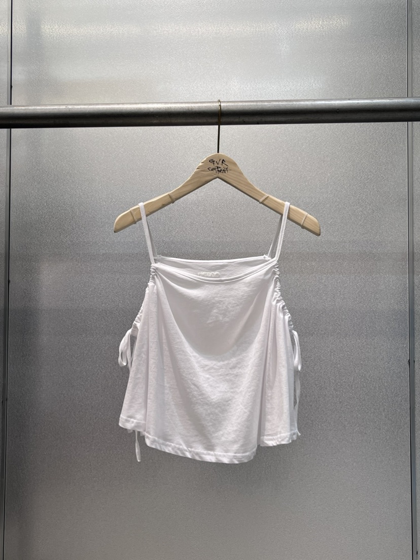 VARY COON韓國直郵㊣東大門實拍女裝新品25春夏吊帶背心荷葉邊GVR-VARY COON吊帶/背心