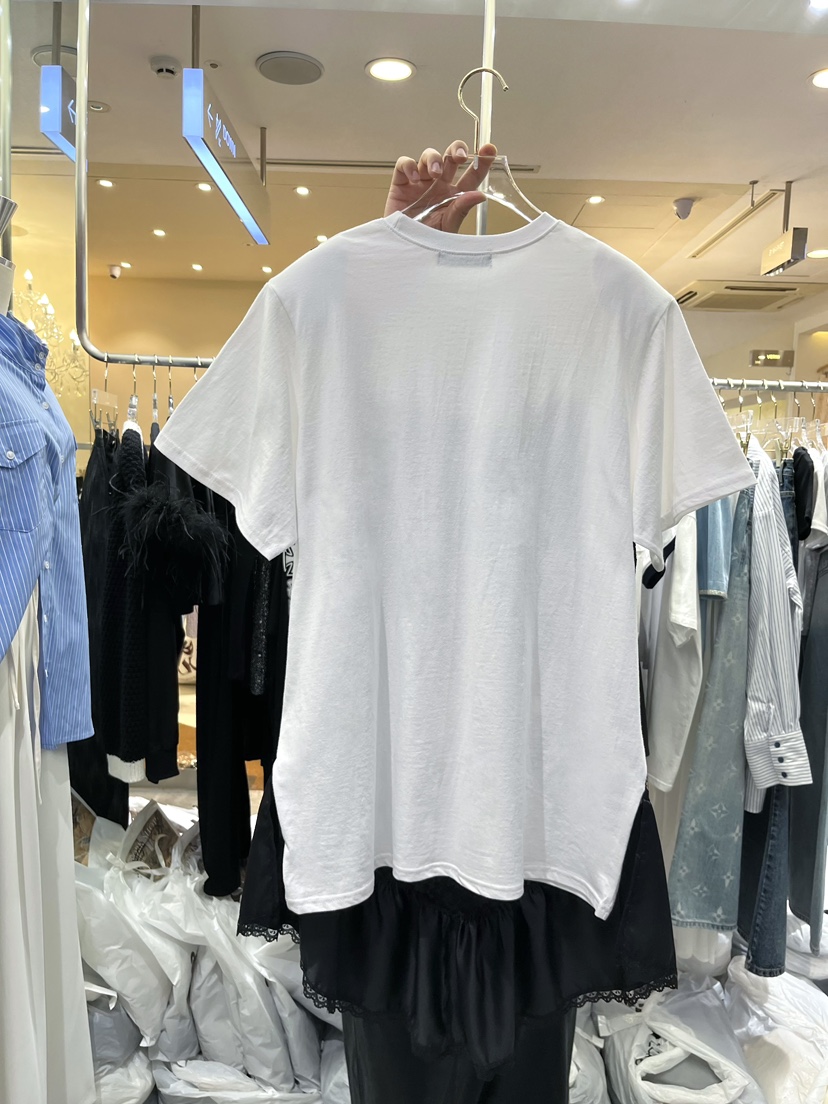 WORK SHOP韓國㊣直郵東大門代購女裝新品休閑推薦25春夏T恤Work_shopT恤
