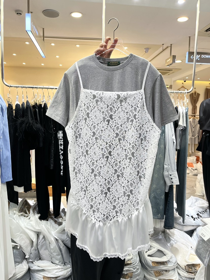 WORK SHOP韓國㊣直郵東大門代購女裝新品休閑推薦25春夏T恤Work_shopT恤