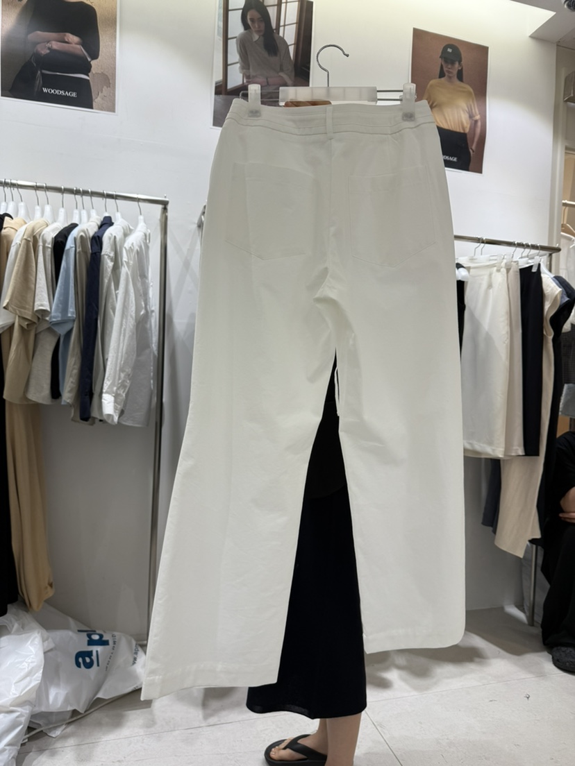 WOOD SAGE韓國直郵㊣東大門實拍女裝新款人氣時尚25春夏休閑褲WOOD SAGE休閑褲