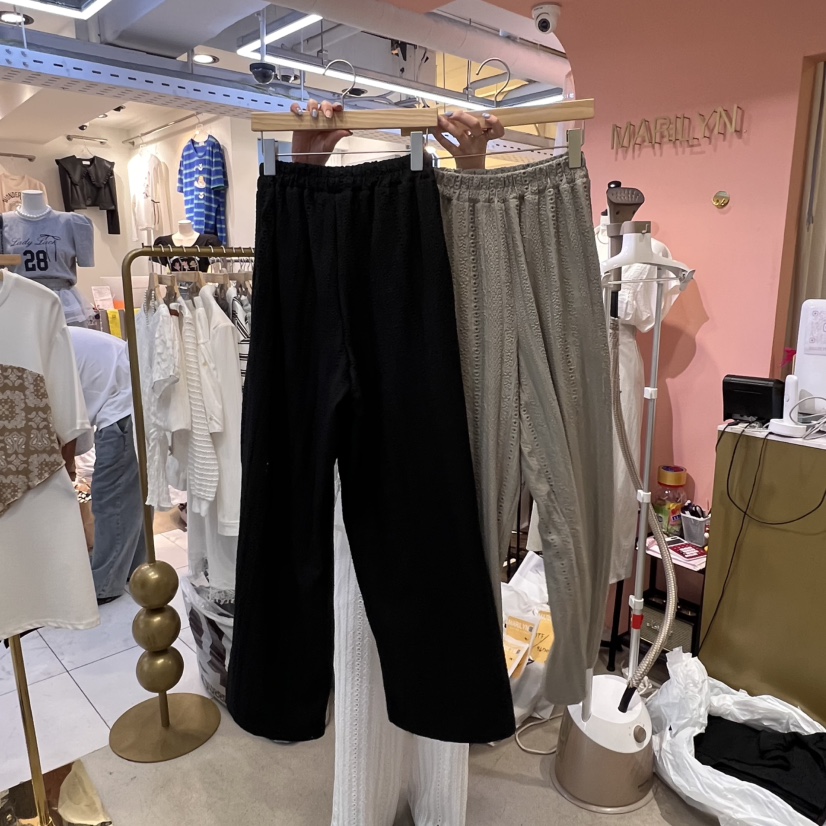 MARILYN韓國直郵㊣東大門實拍女裝新款人氣25春夏熱賣休閑褲MARILYN休閑褲