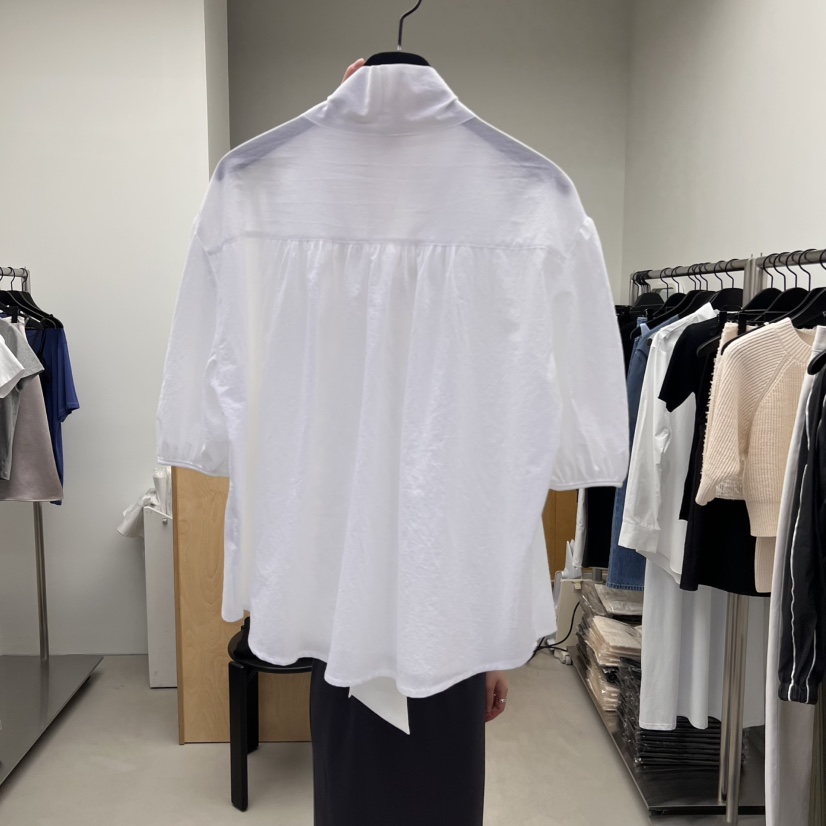 THE WAVE韓國㊣直郵東大門代購女裝新品25春夏休閑襯衫蕾絲衫THE WAVE襯衫/蕾絲衫