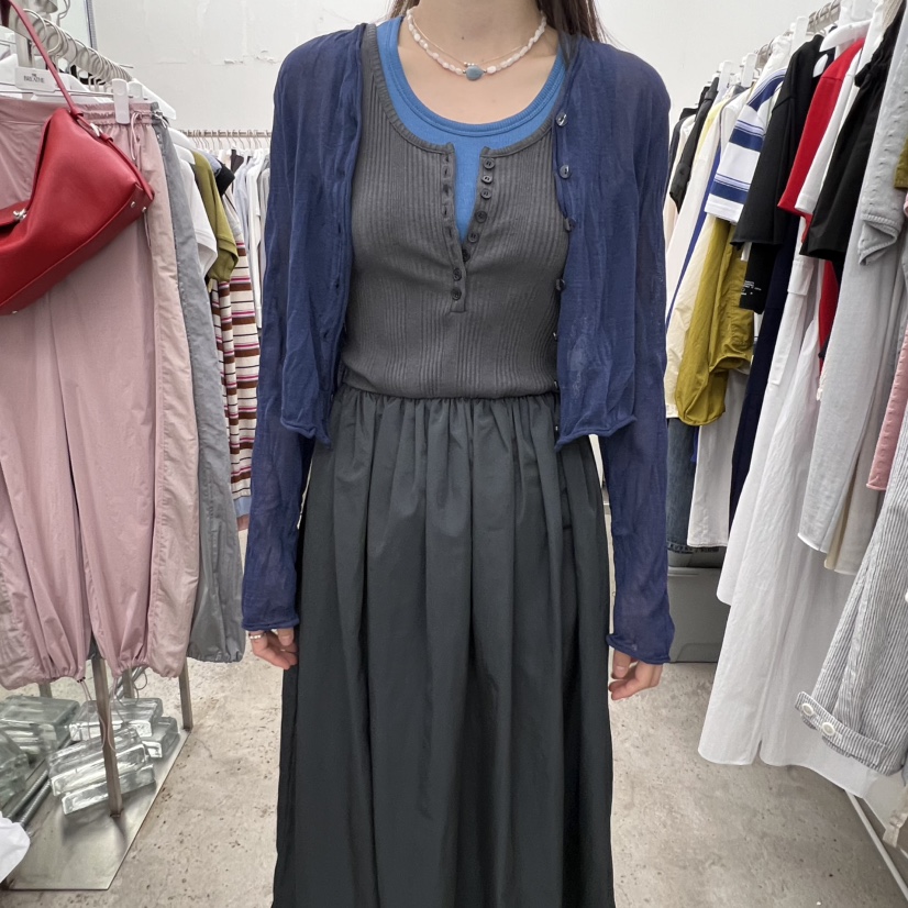 BREATHE直郵韓國代購㊣女裝新款推薦25春夏熱賣長袖T恤開衫BREATHE長袖T恤圖色4