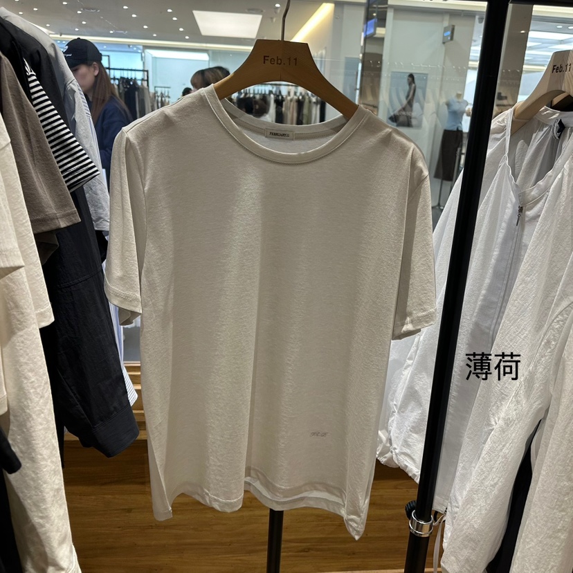 FEBRUARY 11韓國直郵㊣東大門實拍女裝新款25春夏推薦熱賣T恤FEBRUARY11T恤圖色3