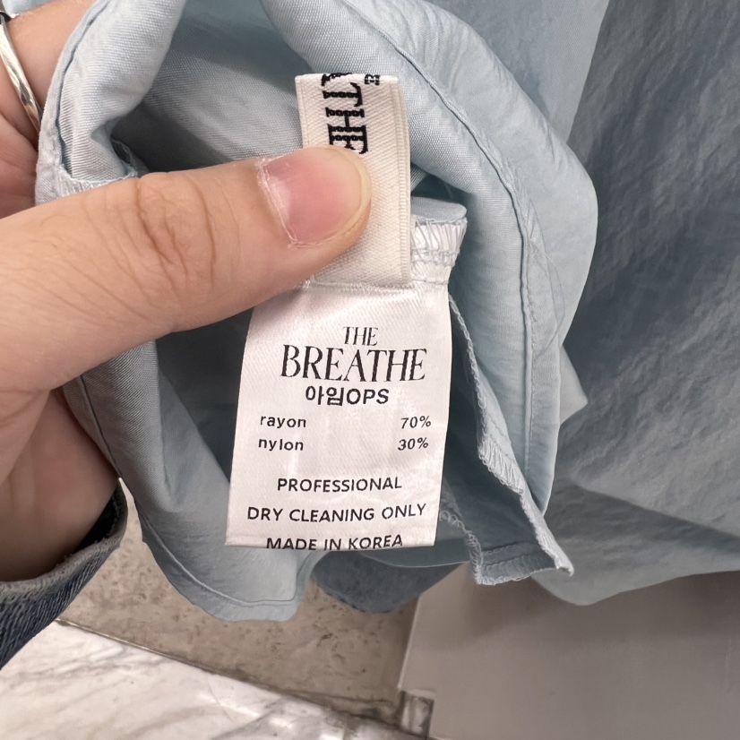 BREATHE韓國㊣直郵東大門代購女裝新品25春夏時尚熱賣連衣裙BREATHE連衣裙