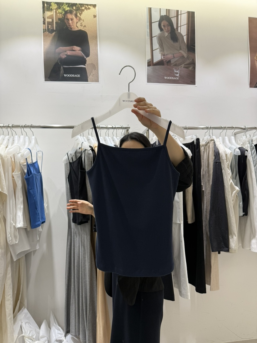 WOOD SAGE韓國㊣直郵東大門代購女裝新品時尚人氣吊帶背心WOOD SAGE吊帶/背心圖色5
