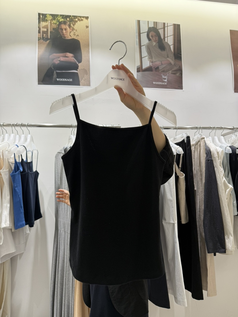 WOOD SAGE韓國㊣直郵東大門代購女裝新品時尚人氣吊帶背心WOOD SAGE吊帶/背心圖色6