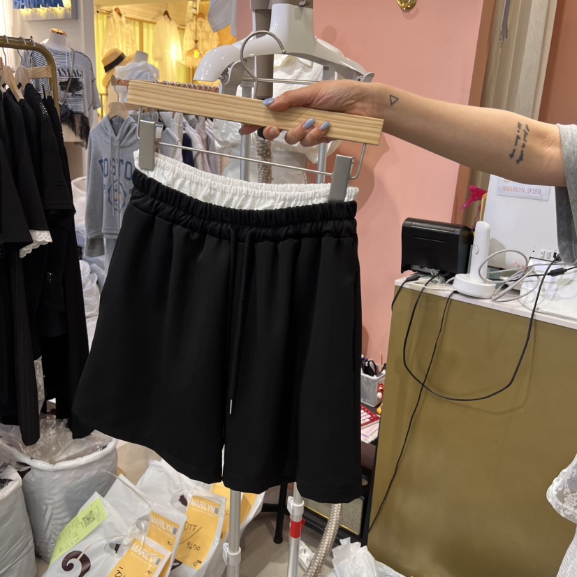 MARILYN韓國直郵㊣東大門實拍女裝新款休閑推薦熱賣人氣短褲MARILYN短褲圖色2