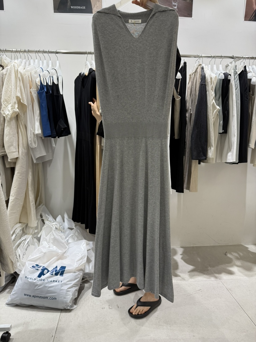 WOOD SAGE韓國㊣直郵東大門代購女裝新品25春夏熱賣連衣裙WOOD SAGE連衣裙