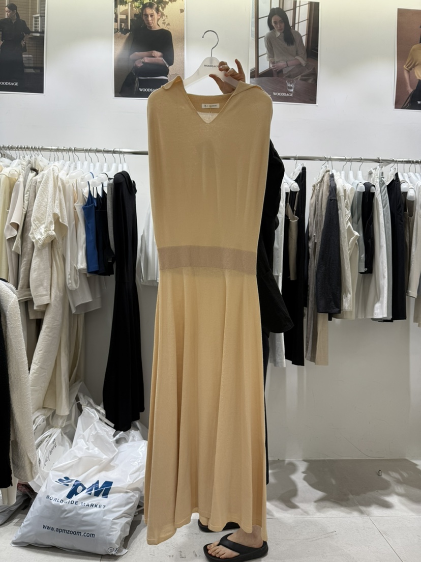 WOOD SAGE韓國㊣直郵東大門代購女裝新品25春夏熱賣連衣裙WOOD SAGE連衣裙圖色3
