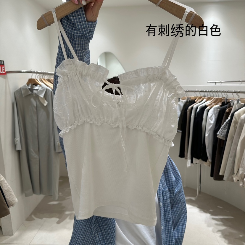 BIENBIEN直郵韓國代購㊣女裝新款25春夏人氣熱賣休閑吊帶背心ir bien-P吊帶/背心圖色4