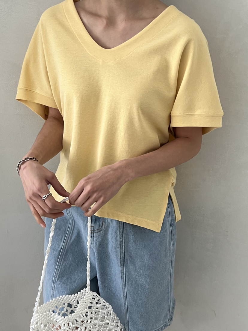 DEMAR韓國直郵㊣東大門實拍女裝新款休閑25春夏推薦人氣T恤DEMART恤圖色3
