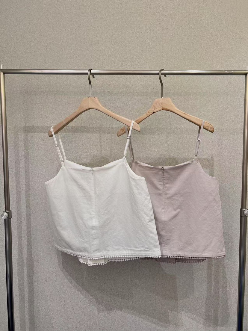 SANTAL直郵韓國代購㊣女裝新品25春夏休閑熱賣推薦吊帶背心SANTAL吊帶/背心