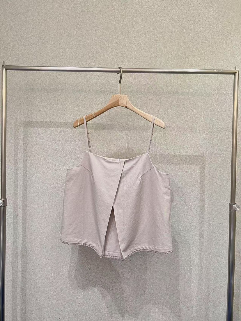 SANTAL直郵韓國代購㊣女裝新品25春夏休閑熱賣推薦吊帶背心SANTAL吊帶/背心