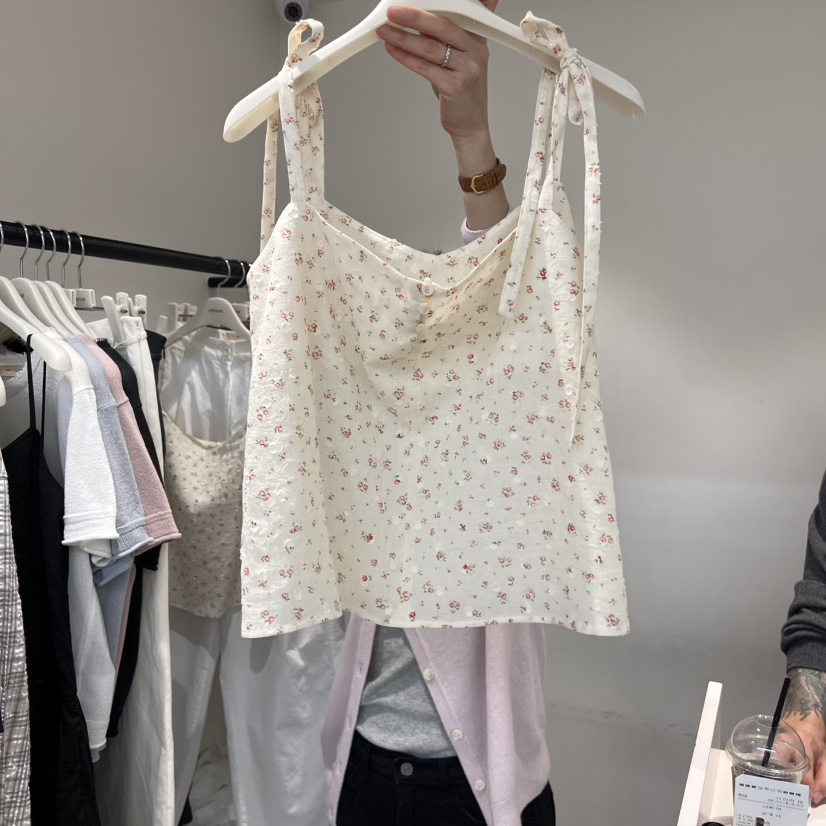 JINSIM韓國直郵㊣東大門實拍女裝新品人氣25春夏時尚吊帶背心JINSIM吊帶/背心
