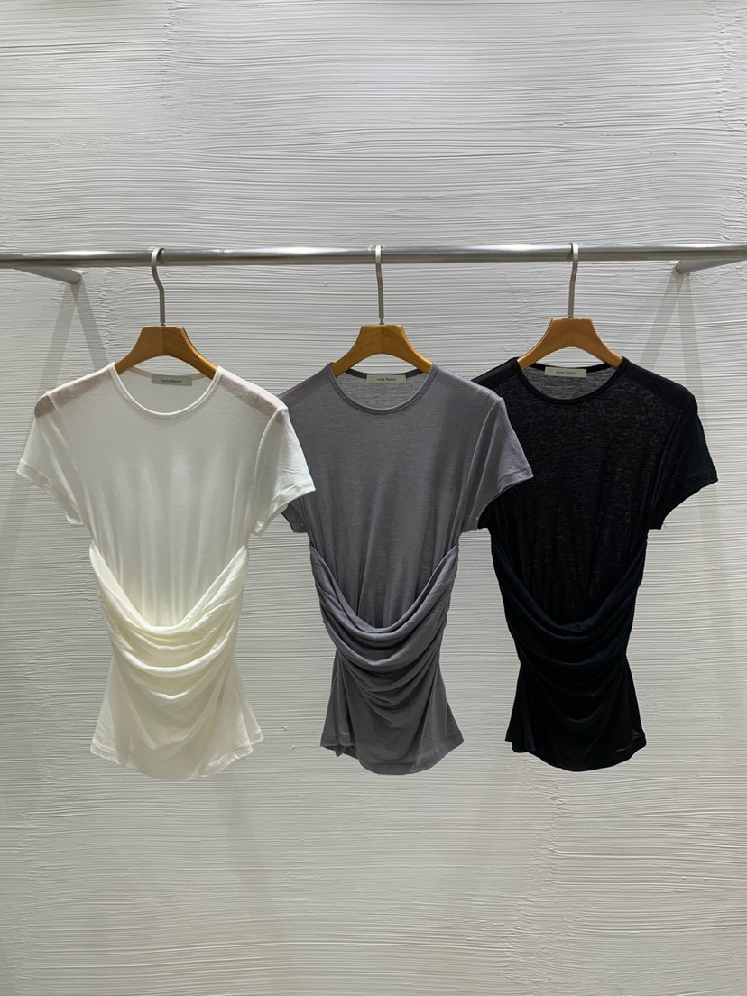 LUCY SALON韓國直郵㊣女裝新款熱賣人氣25春夏推薦時尚T恤LUCY SALONT恤