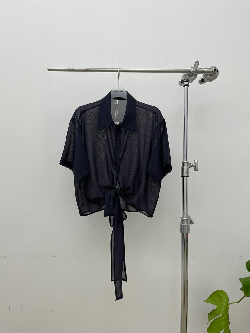 ATMOSPHERE韓國直郵㊣女裝新品時尚人氣推薦25春夏襯衫蕾絲衫ATMOSPHERE/BLING襯衫/蕾絲衫圖色5