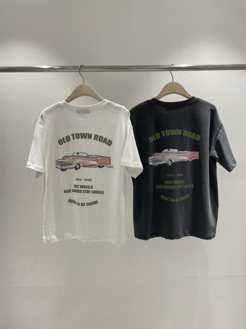 ROOMS SHOP韓國直郵㊣東大門實拍女裝新款25春夏人氣推薦T恤ROOMS_SHOPT恤