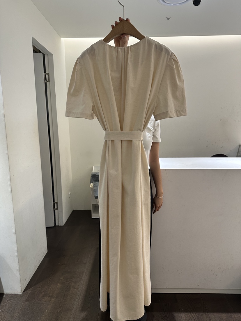 YOUR-P直郵韓國代購㊣女裝新款時尚熱賣25春夏連衣裙含腰帶YOUR-P連衣裙