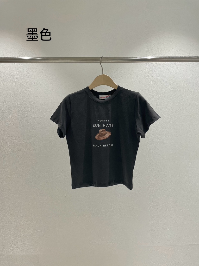 ROOMS SHOP韓國直郵㊣東大門實拍女裝新品人氣時尚熱賣T恤ROOMS_SHOPT恤圖色2
