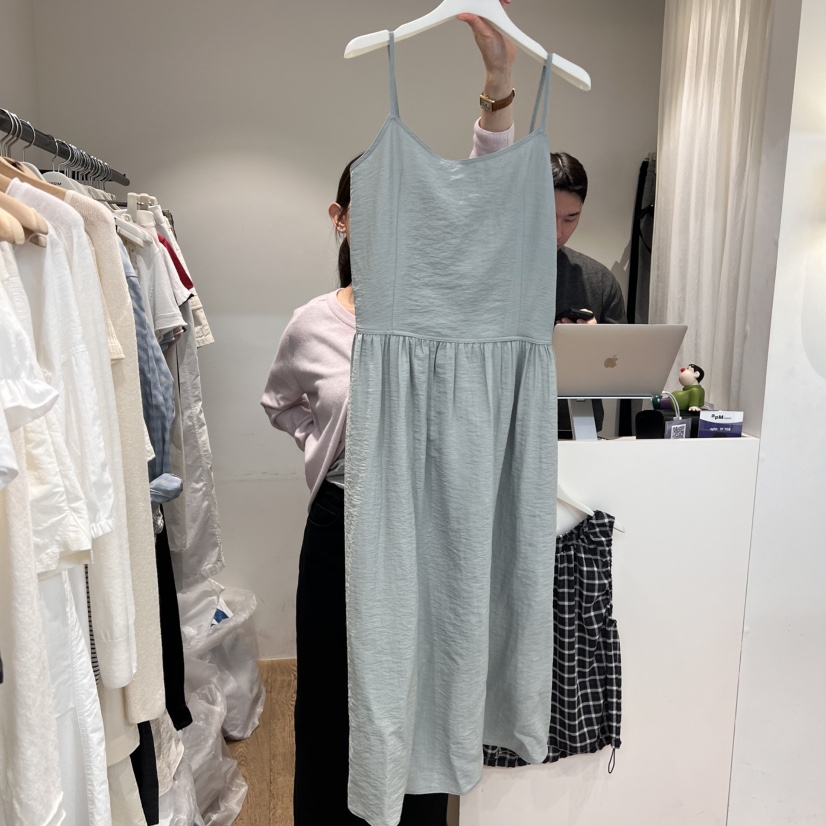 JINSIM韓國直郵㊣東大門實拍女裝新品25春夏休閑時尚連衣裙JINSIM連衣裙圖色2