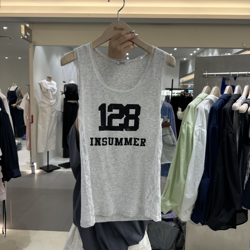 BENE直郵韓國代購㊣女裝新款熱賣25春夏人氣休閑時尚吊帶背心BENE吊帶/背心圖色5