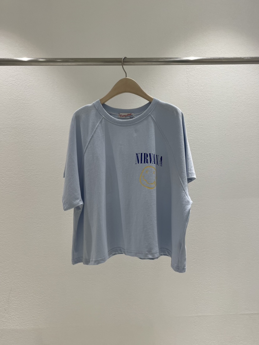 ROOMS SHOP韓國㊣直郵東大門代購女裝新款熱賣25春夏時尚T恤ROOMS_SHOPT恤圖色2