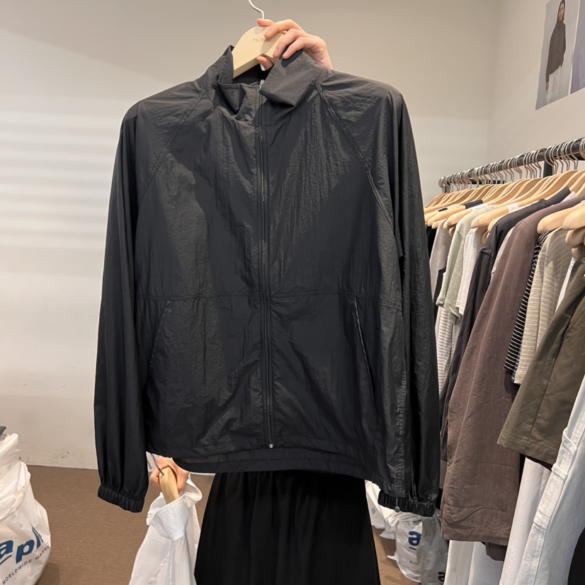 OBJECT直郵韓國代購㊣女裝新品時尚推薦人氣25春夏夾克透明OBJECT夾克圖色3