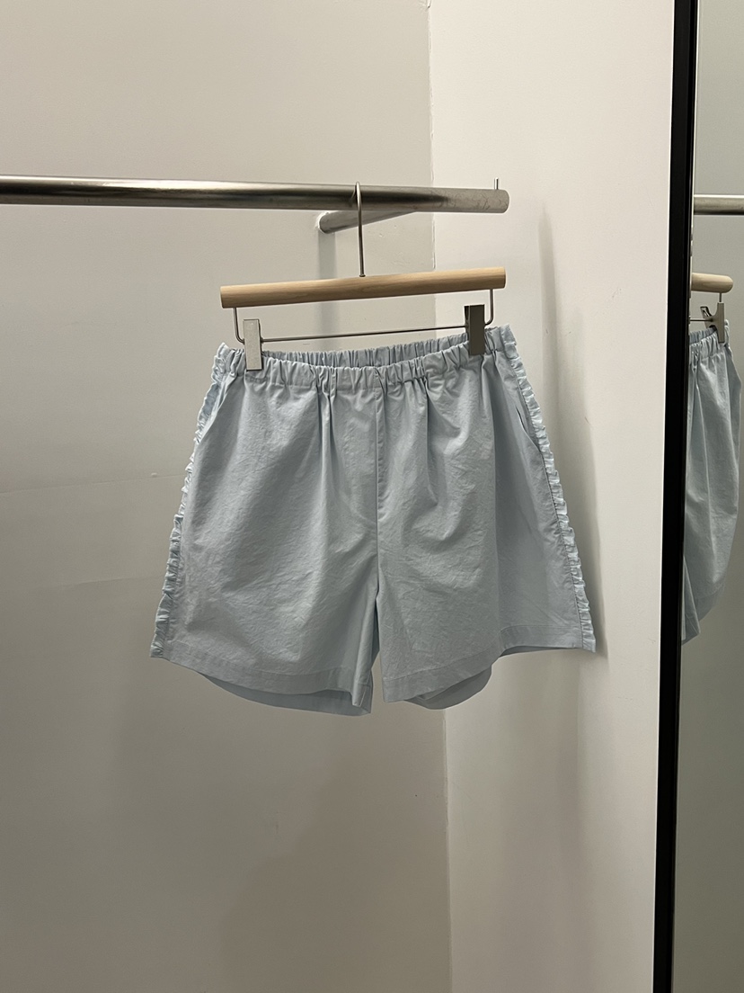 REGULARLY/PLACOR韓國㊣直郵東大門代購女裝新品時尚短褲荷葉邊REGULARLY/PLACOR短褲圖色2