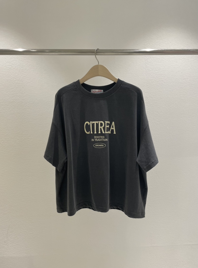 ROOMS SHOP韓國直郵㊣女裝新品休閑熱賣推薦時尚人氣T恤刺繡ROOMS_SHOPT恤圖色2