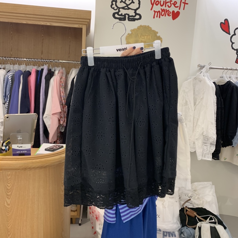 VENTI韓國直郵㊣東大門實拍女裝新品推薦休閑時尚25春夏短褲VENTI短褲圖色2